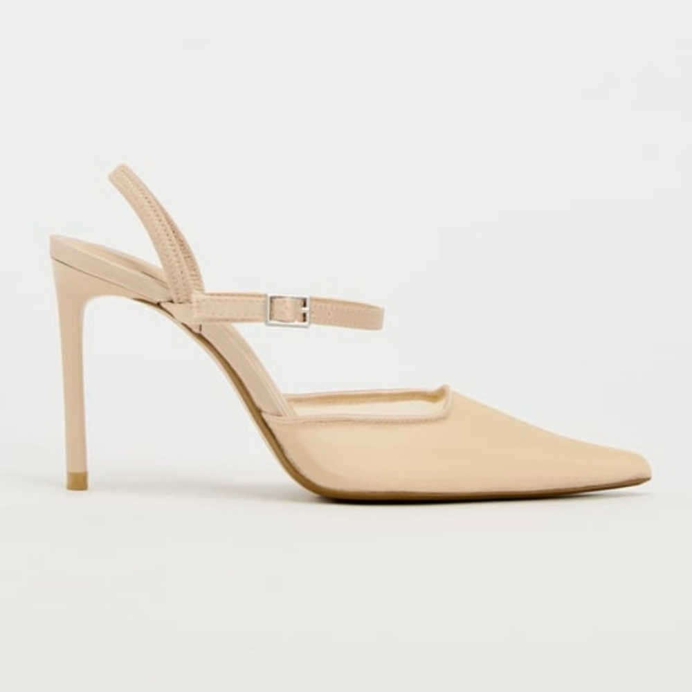 Zara heeled mesh shoes - 38